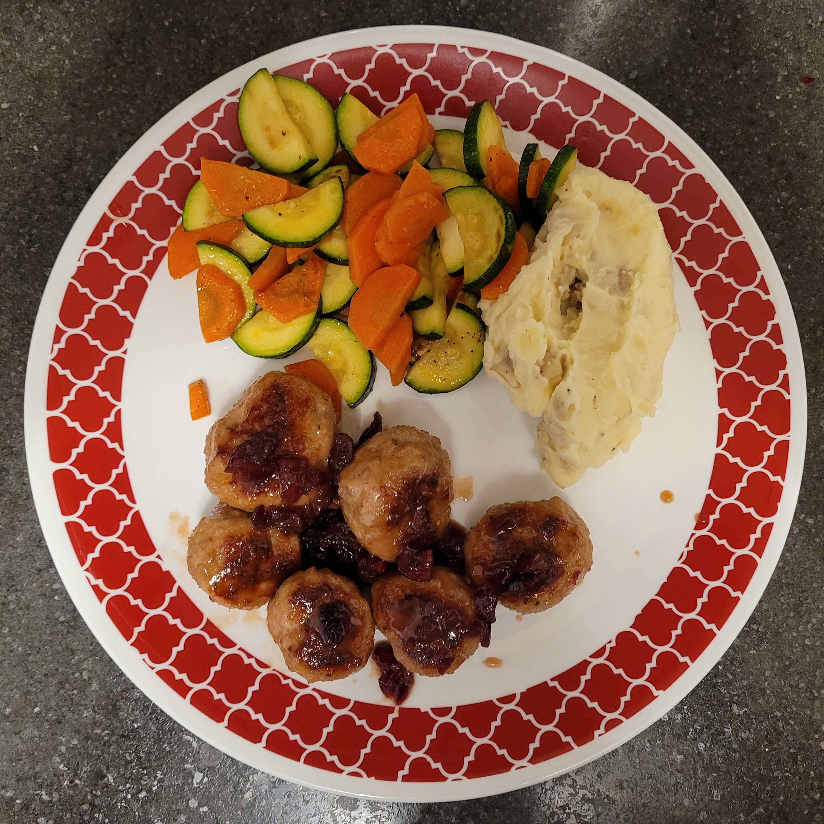 Honey Pork Meatballs